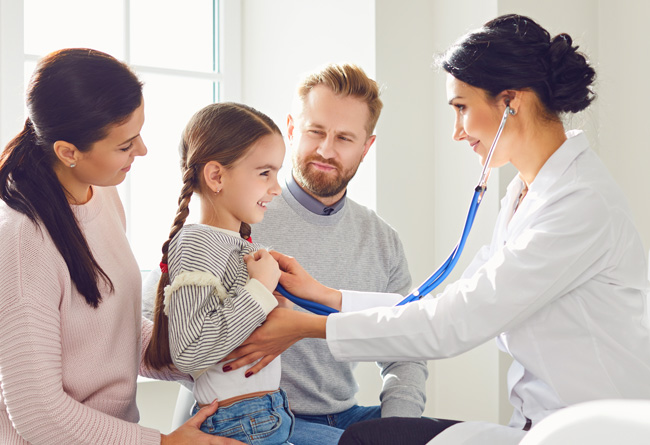 Dr. Bhanwath providing personalized care